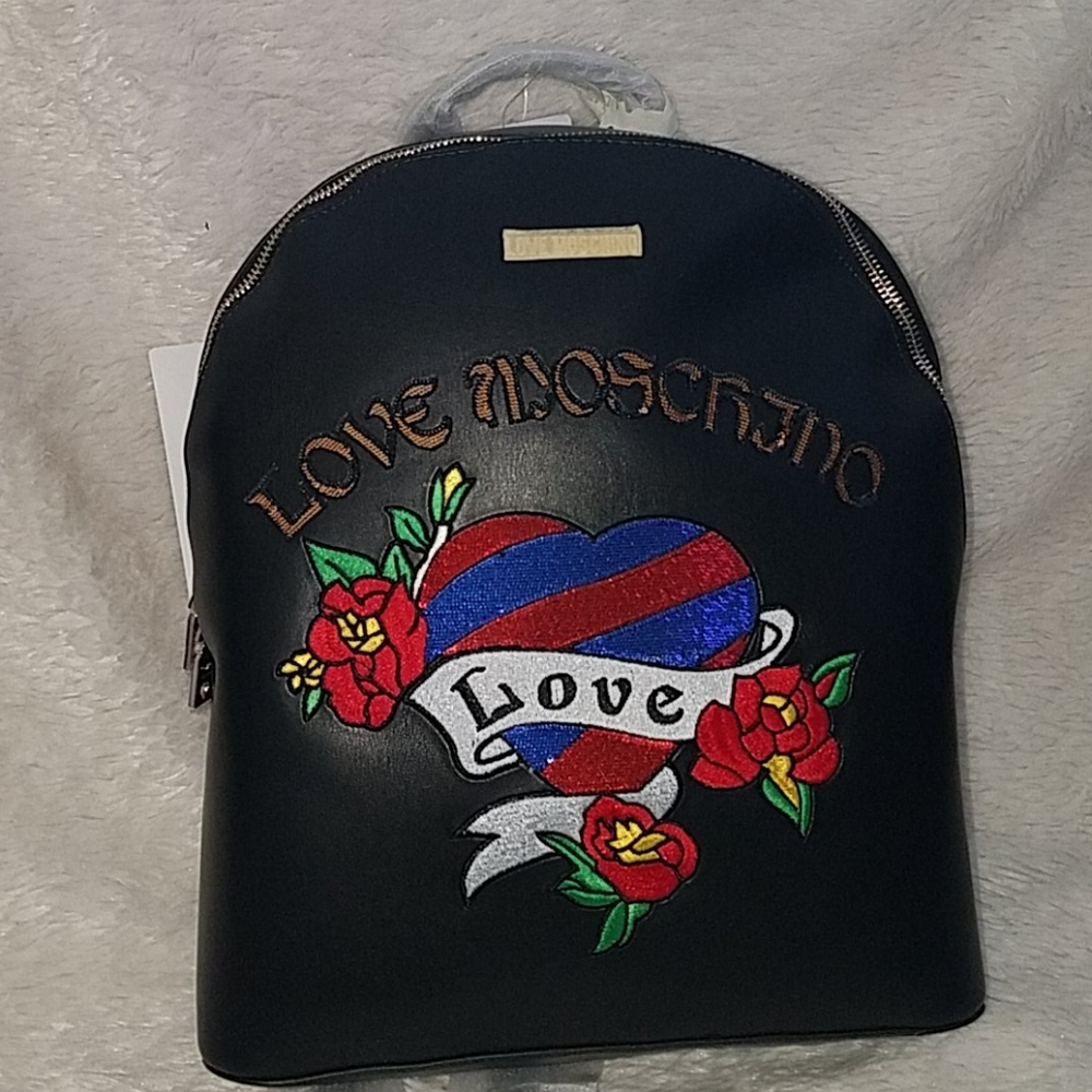 Love Moschino Sequin-Embellished Backpack - Picture 6 of 7